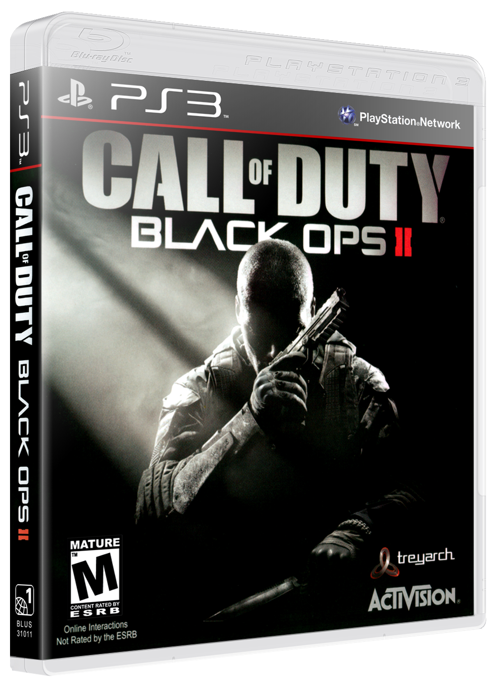 Call of Duty Black Ops II box art for Playstation 3